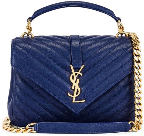 ysl blue purse|ysl black and white bag.